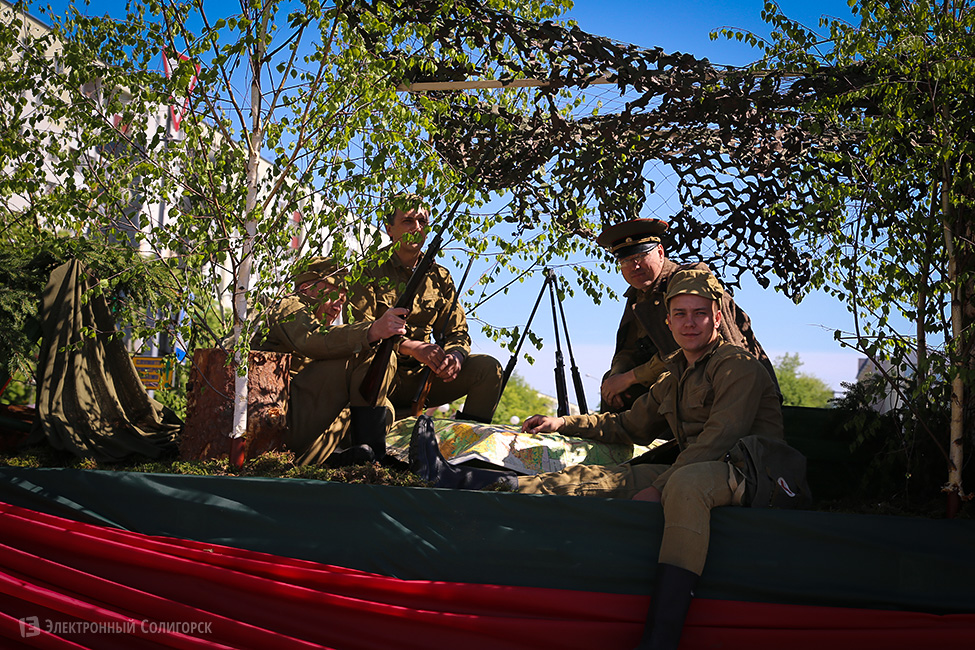 Парад Победы в Солигорске