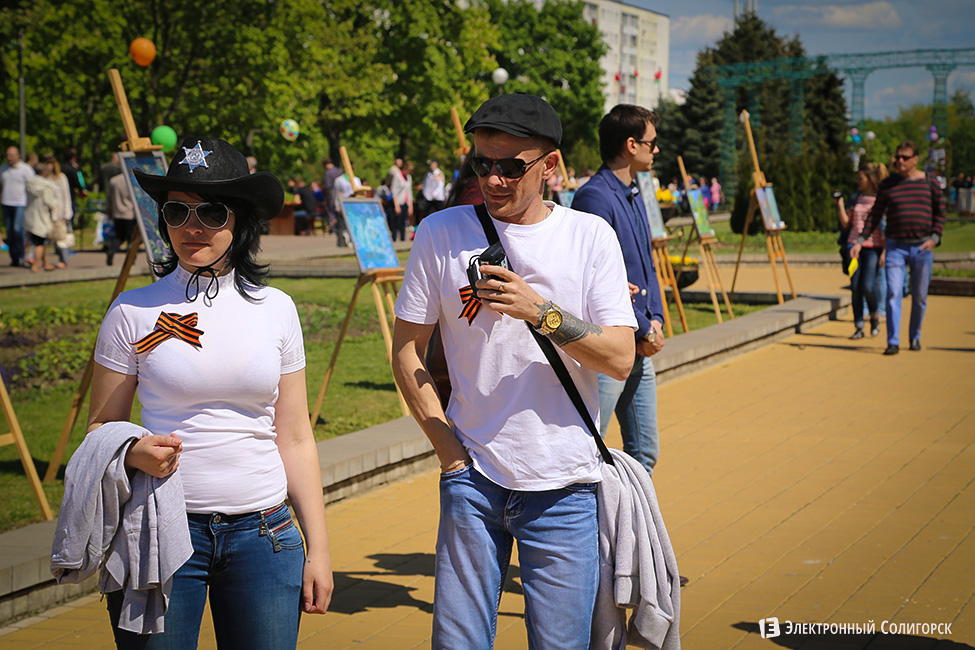 Парад Победы в Солигорске