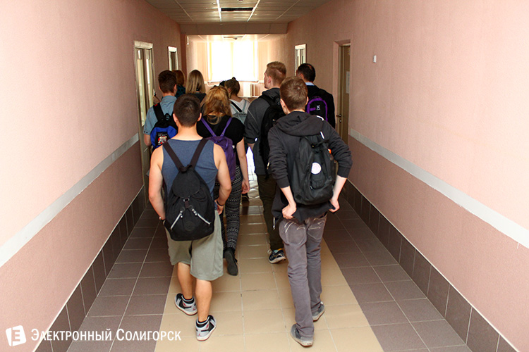 школьники из Дании в Солигорске