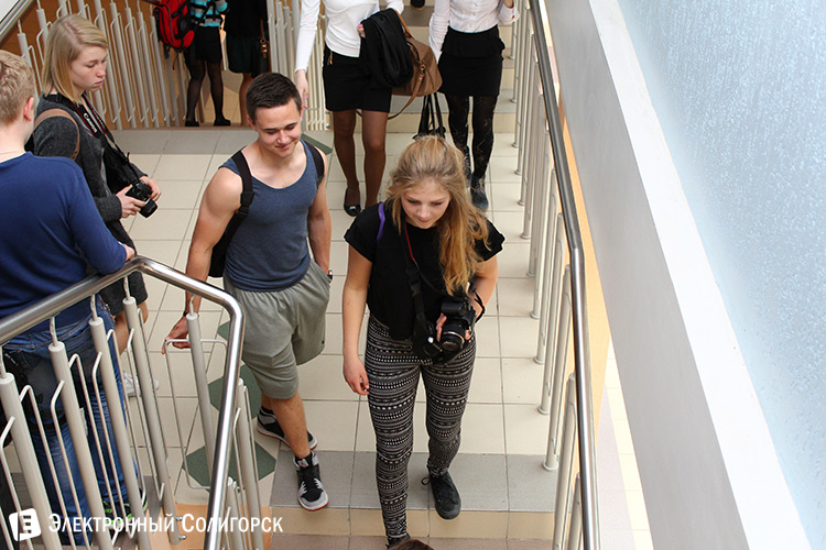 школьники из Дании в Солигорске