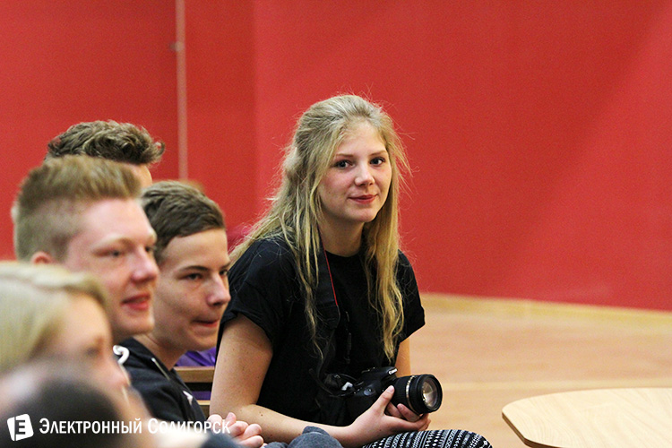 школьники из Дании в Солигорске