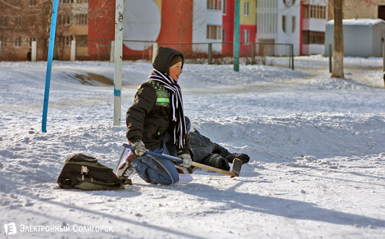 на катке в Солигорске на катке в Солигорске