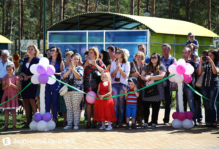 Открытие детского сада Солигорск