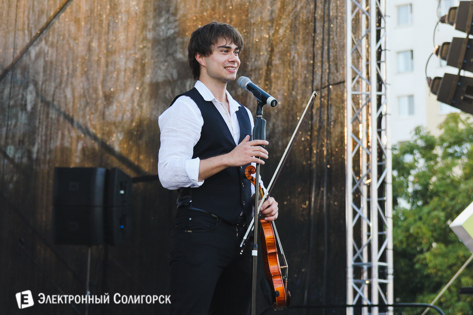 Александр Рыбак в Солигорске