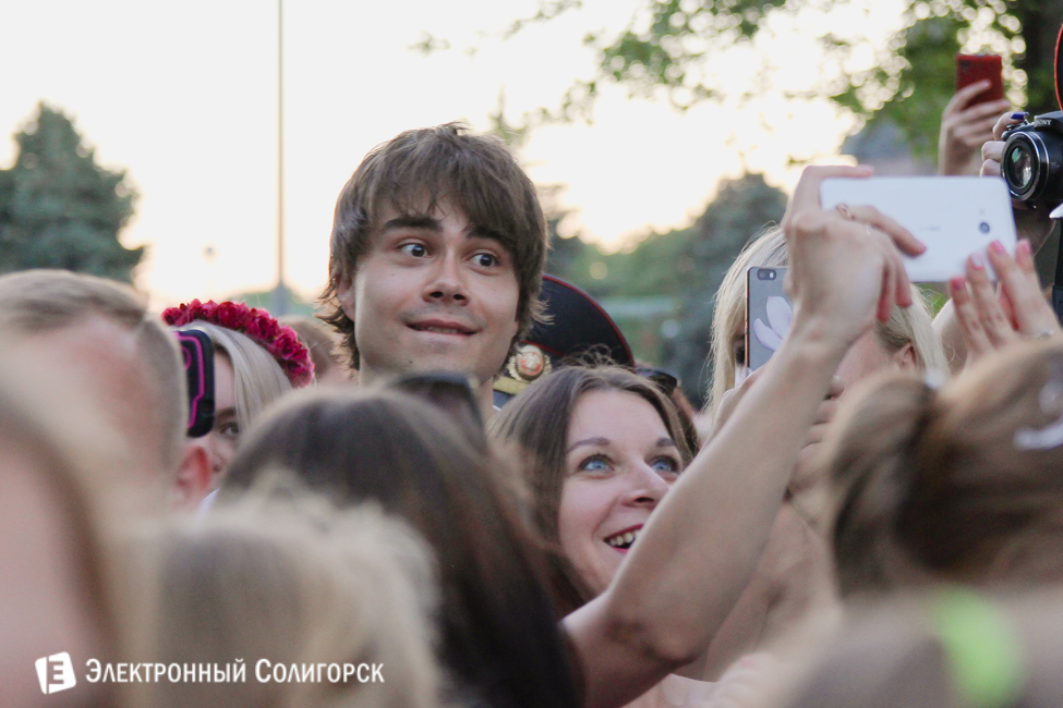 Александр Рыбак в Солигорске