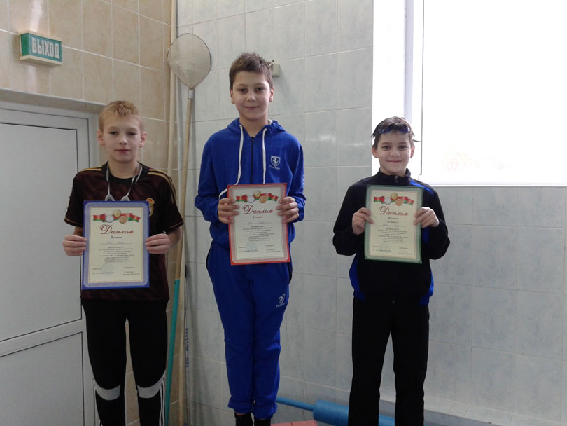 открытое Новогоднее первенство Солигорского района по плаванию