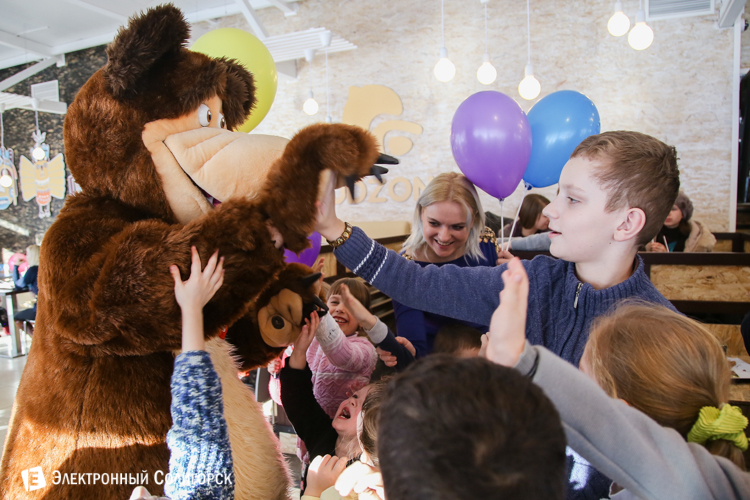 Детский праздник в Гудзоне. Солигорск