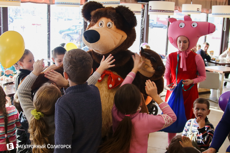 Детский праздник в Гудзоне. Солигорск