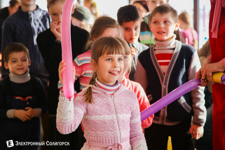 Детский праздник в Гудзоне. Солигорск