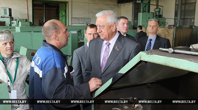 Михаил Мясникович посетил СЗТО