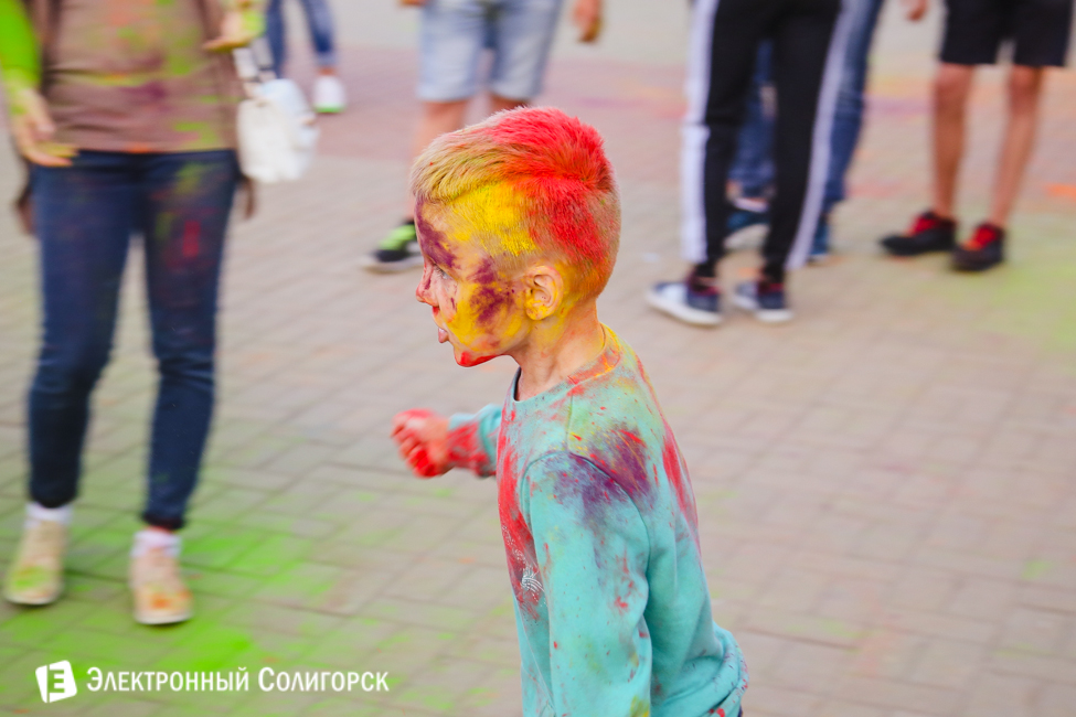 фестиваль красок Солигорск