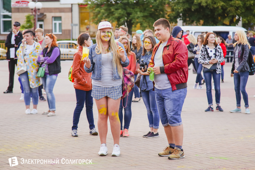 фестиваль красок Солигорск