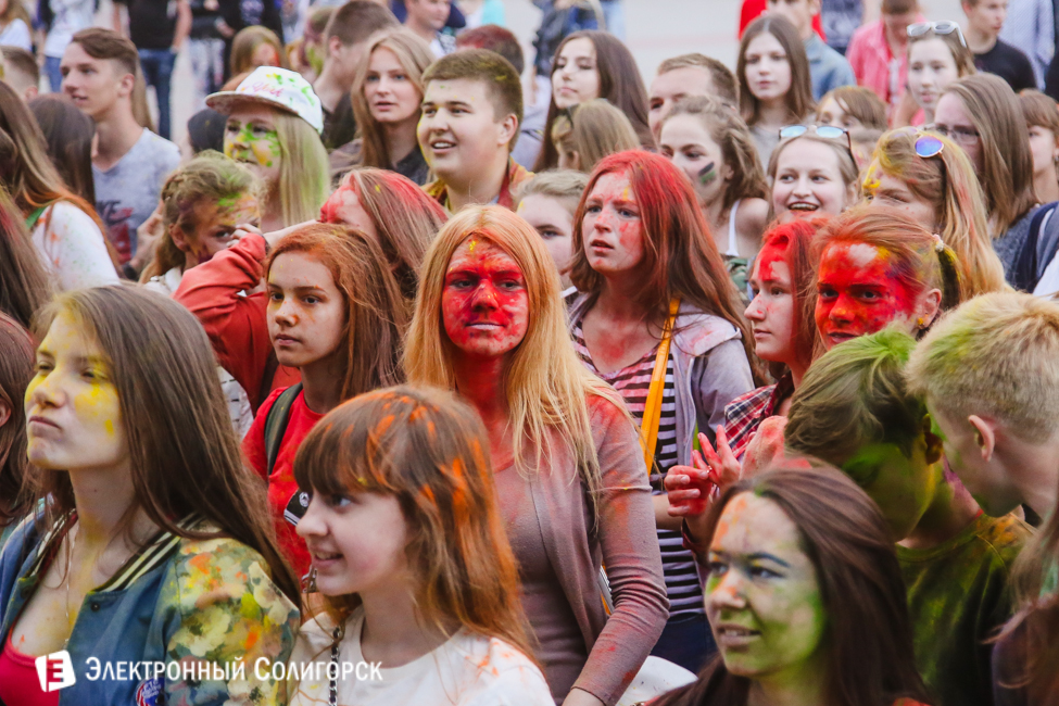 фестиваль красок Солигорск