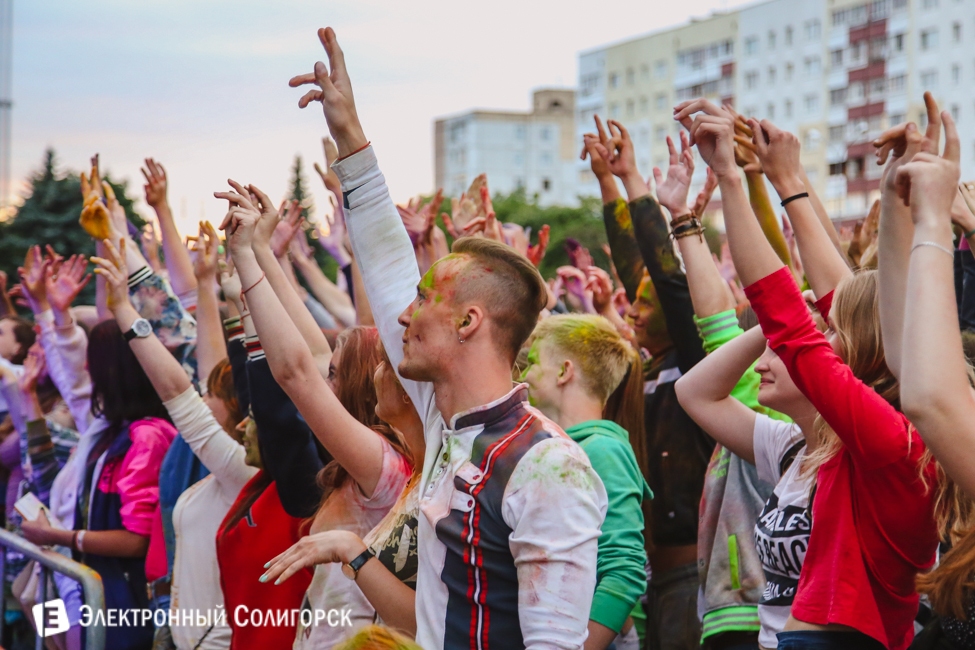 фестиваль красок Солигорск