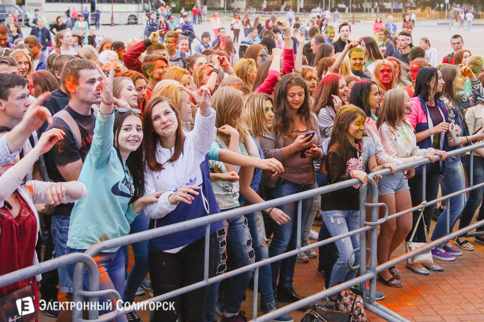 фестиваль красок Солигорск