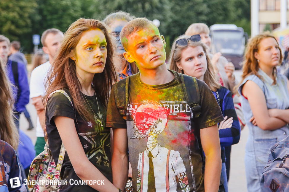 фестиваль красок Солигорск