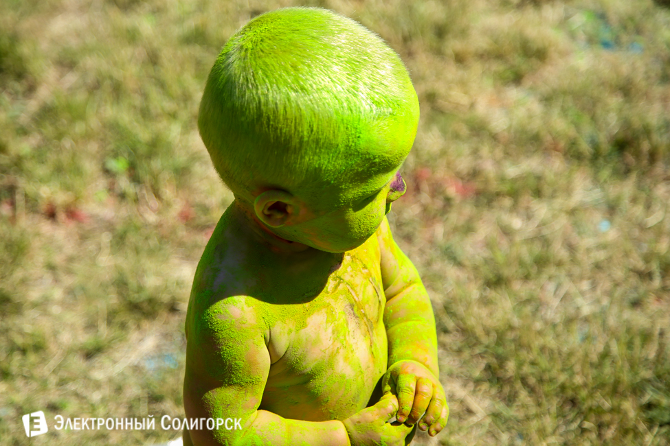 фестиваль красок Holidance Солигорск