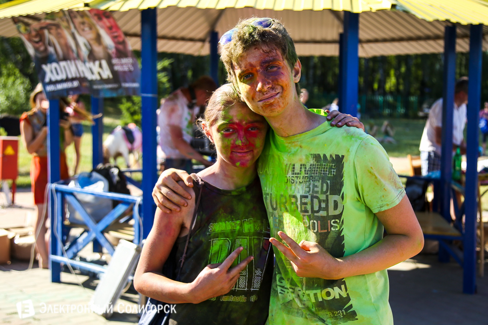фестиваль красок Holidance Солигорск