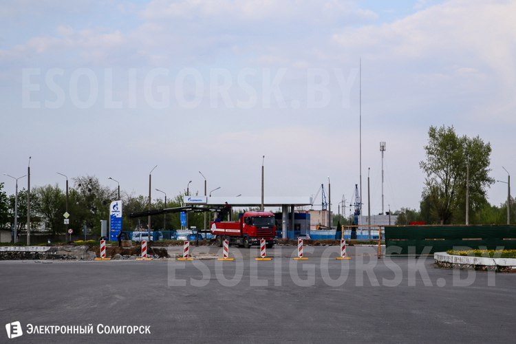 строительство автосервиса Солигорск