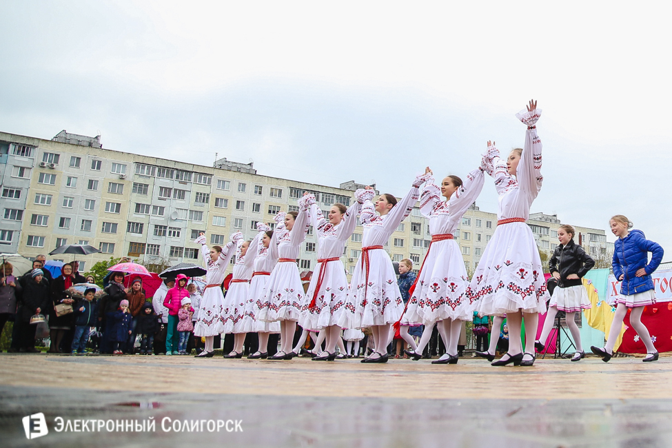 Празднование Пасхи в Солигорске
