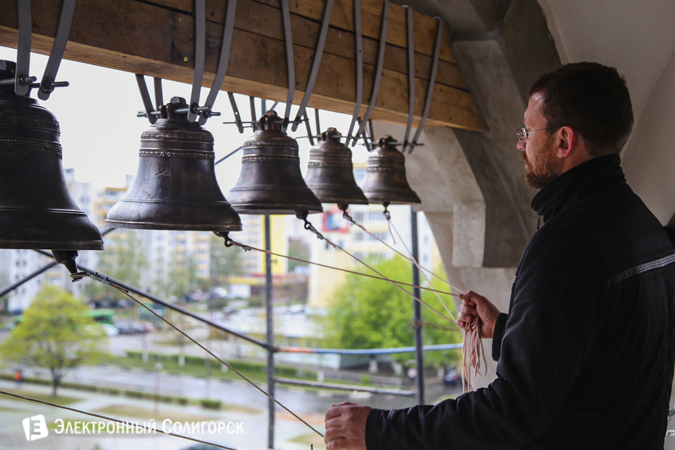 Празднование Пасхи в Солигорске