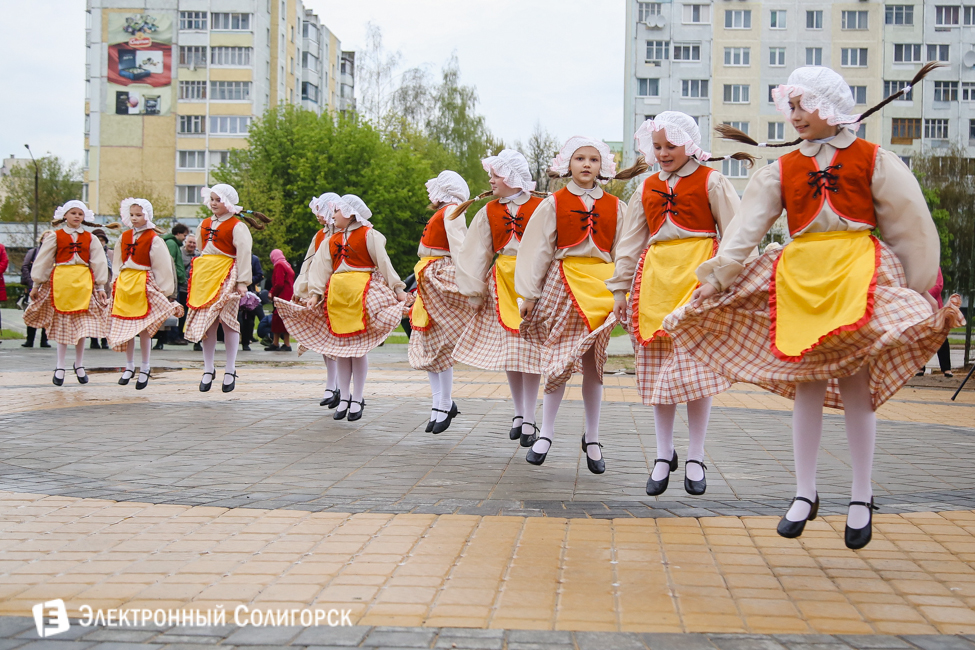 Празднование Пасхи в Солигорске