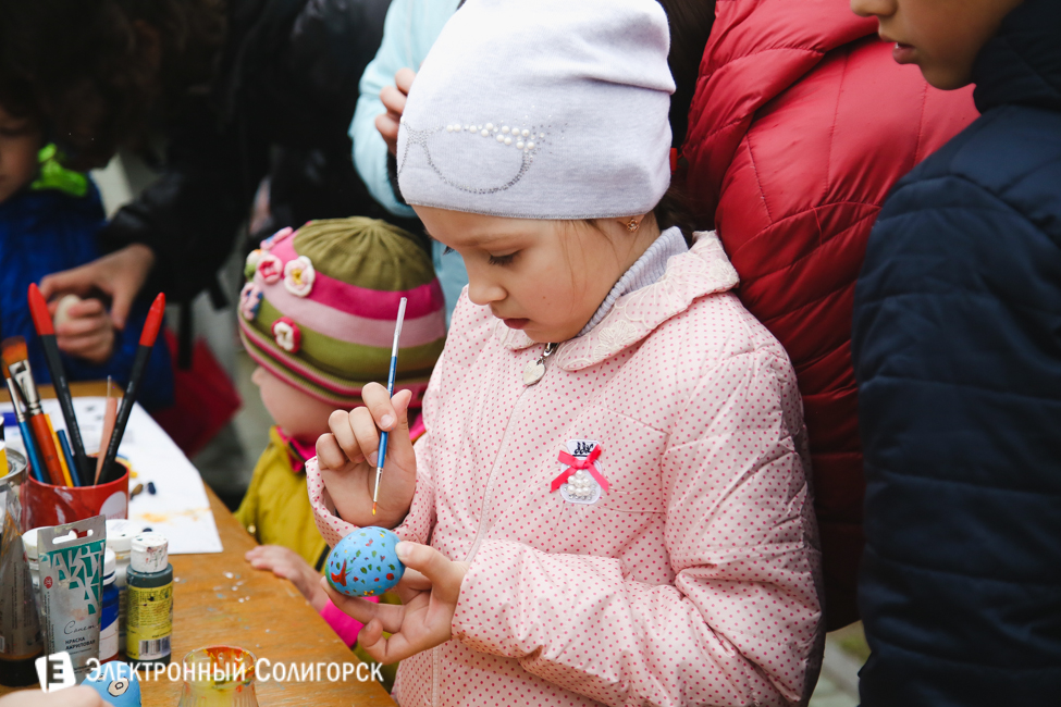 Празднование Пасхи в Солигорске