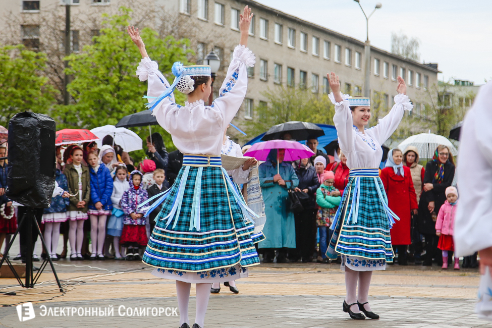 Празднование Пасхи в Солигорске