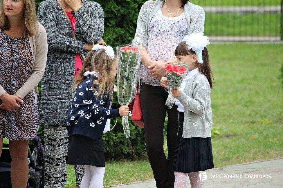 Школьная линейка-2016 в СШ2 г.Солигорска линейка, 2 школа, солигорск