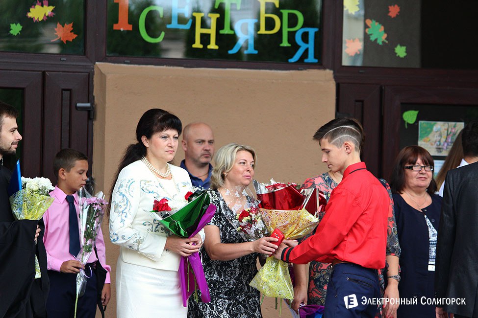 Школьная линейка-2016 в СШ2 г.Солигорска линейка, 2 школа, солигорск