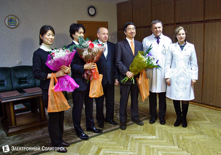 делегация японского посольства в Солигорске