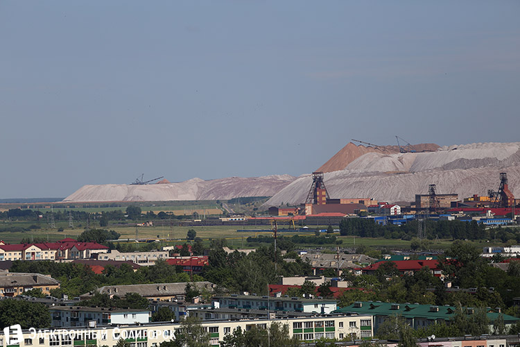 вид на Солигорск с крыш