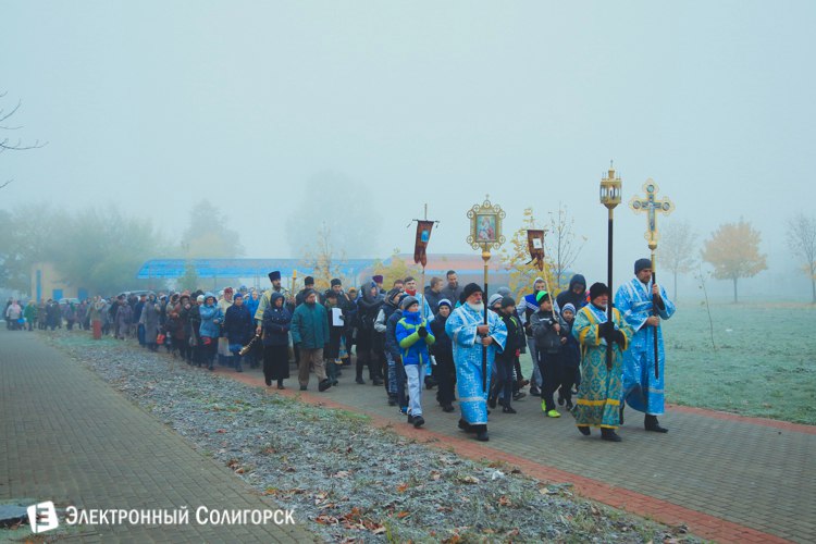 Крестный ход в Солигорске