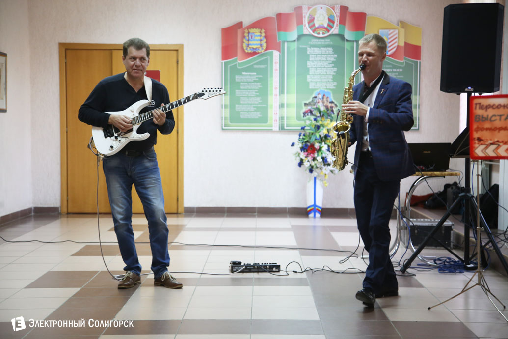 Александр Киселев и Сергей Дробыш Солигорск
