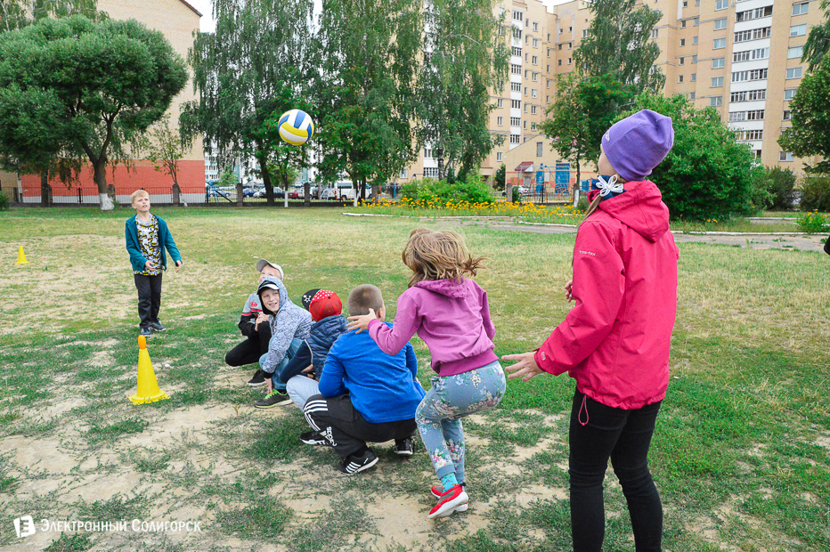 эстафета дети Солигорск