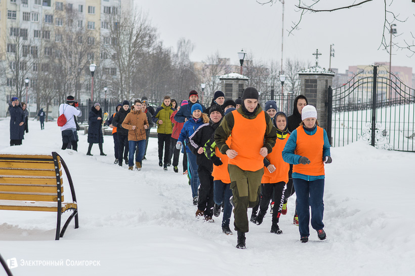 весенняя пробежка Солигорск 8 марта