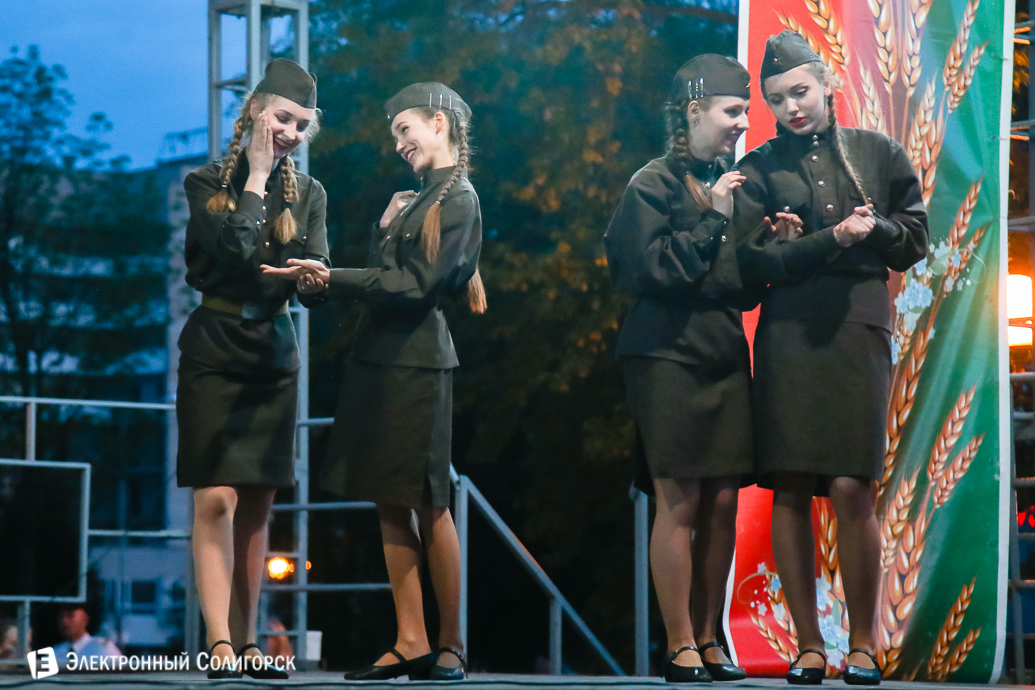 салют Солигорск День Победы