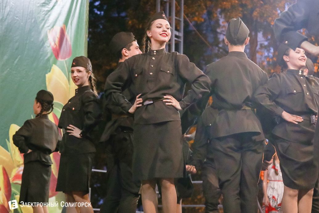 салют Солигорск День Победы