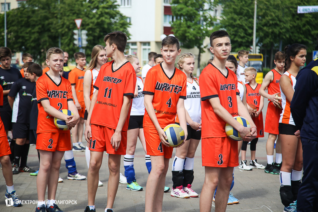 шествие спортсмены Солигорск