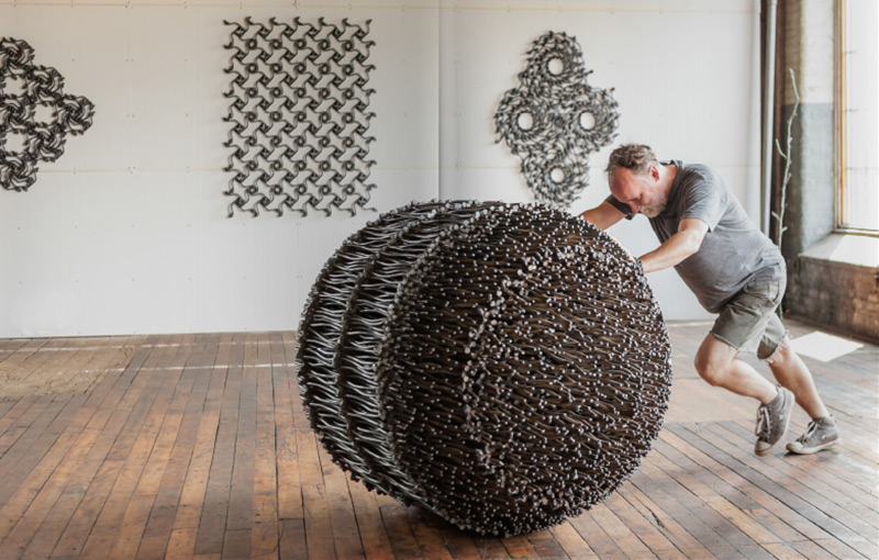 nails sculpture