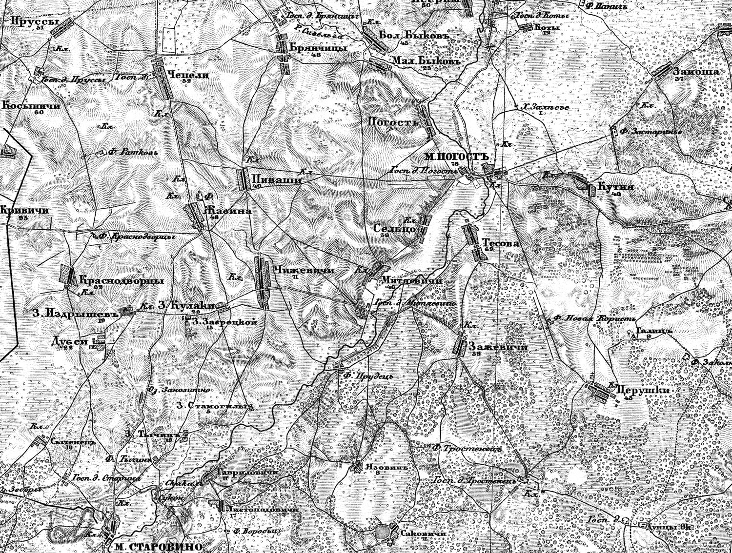 Pogost map