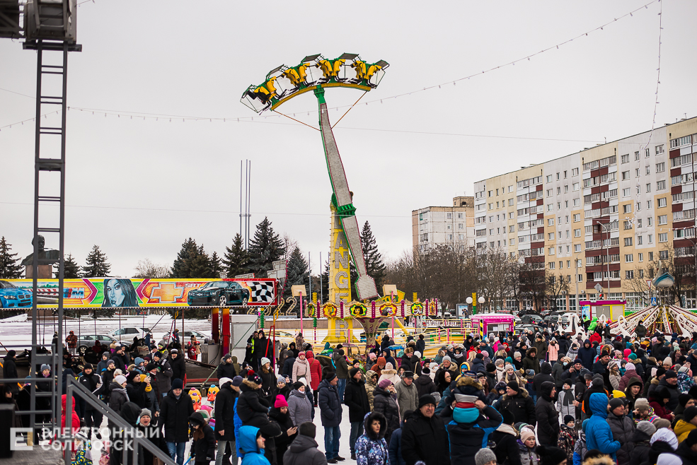парад дедов морозов