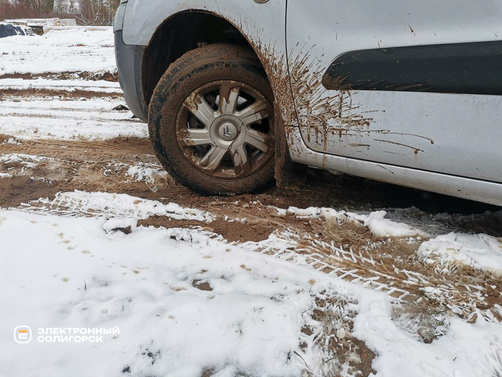 Ремонт дороги в посёлке Зозёрный