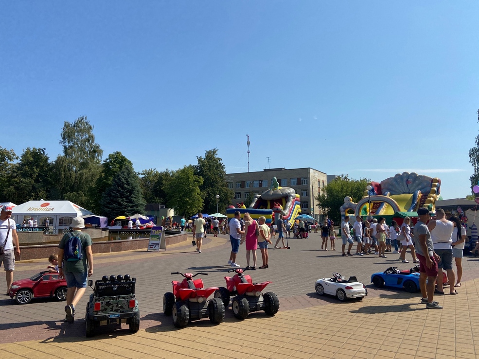 Парк четырех стихий в Солигорске