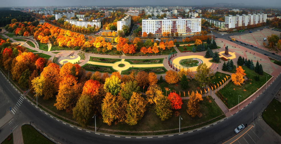 Парк четырех стихий в Солигорске