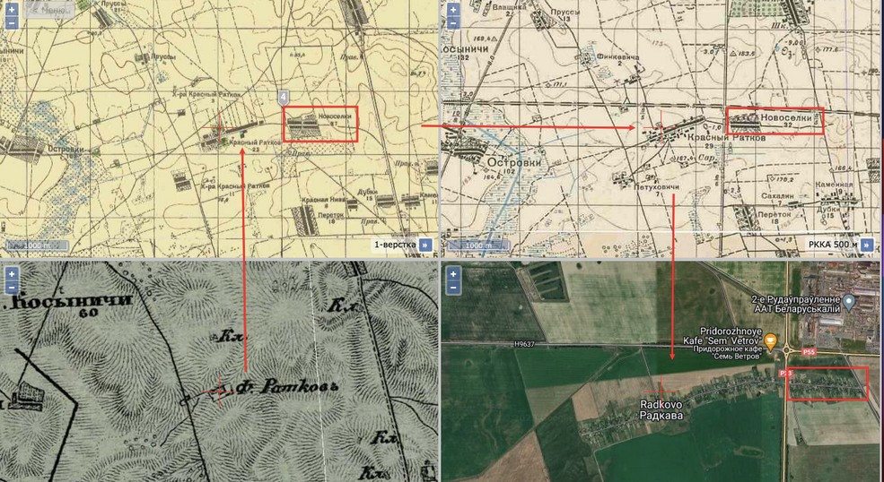 Map Radkovo