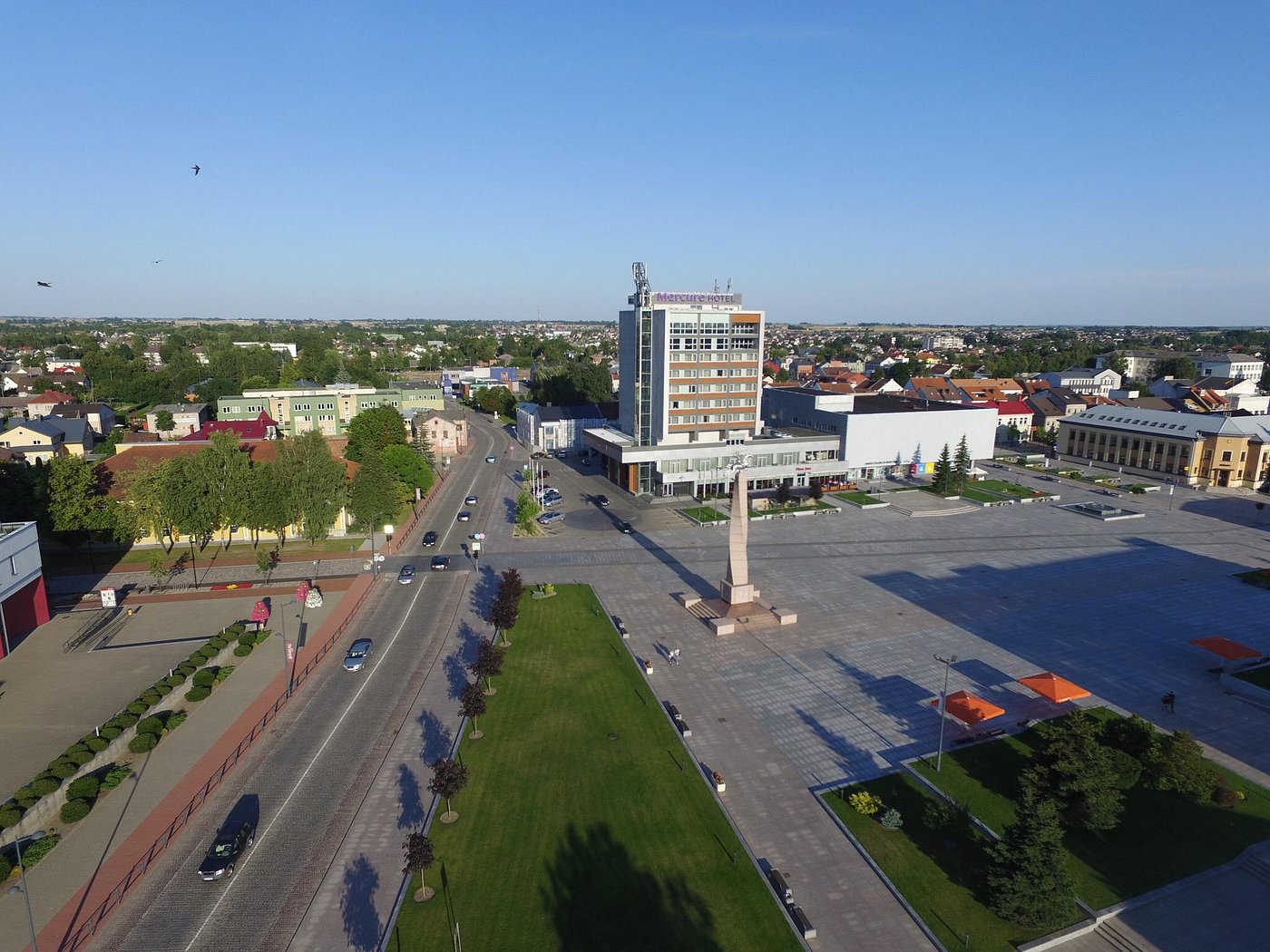 birds eye view