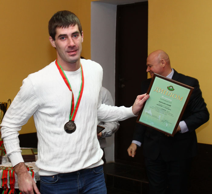 Юрий Цыгалко ФК Шахтер Солигорск